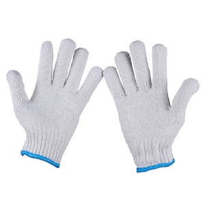 Guantes de Trabajo de Látex Amarillo de Doble Recubrimiento, Guantes de Seguridad con Hilo de Algodón y Recubrimiento de Goma - Product Image 2