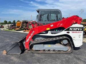 Chargeuse compacte sur chenilles Takeuchi TL6R TL150 TL120 TL12R2 TL10V2 avec cabine et godet frontal - Product Image 5