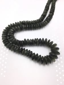 Cuentas facetadas de rutilo verde natural para la fabricación de joyería fina. - Product Image 5