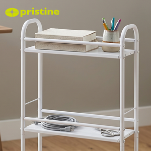 Best OEM SALE Metal Organizer Taiwan Manufacturer Home Storage Household DIY Housewares Slim Modern Three-Layer Wardrobe - Product Image 3