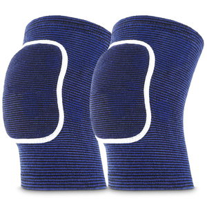 Genouillères rembourrées tricotées sur mesure pour le volleyball et le basketball, avec éponge épaisse anti-collision et compression élastique - Product Image 5
