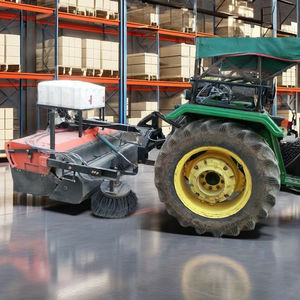 Tractor conectar máquina barredora de carreteras accesorio de barredora hidráulica Industrial para limpieza de asfalto Ideal para entradas - Product Image 5