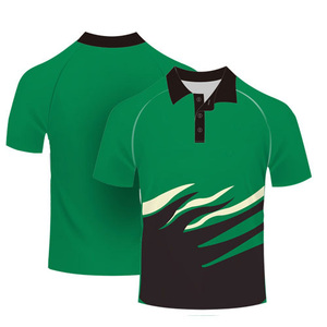 Prix de gros Chemises polo T-shirts en coton T-shirts de golf en polyester à sublimation à chaud pour hommes Haute qualité - Product Image 4
