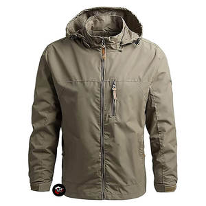 Chaqueta Softshell para Hombre, Impermeable, Cortavientos, para Senderismo, Trekking, Camping, Deportes - Product Image 1