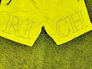 Shorts Homme Personnalisés 2026 de Haute Qualité, Coupe-Vent, Respirants, Écologiques, Style Urbain, Taille à Cordon, en Nylon - Product Image 2