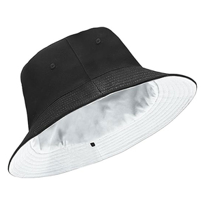 Sombrero de Pescador Unisex, Diseño Sólido con Estampado Digital, Lona de Poliéster/Algodón, para Viajes al Aire Libre, Casual, con Bordado 3D, para Adultos, Verano - Product Image 3