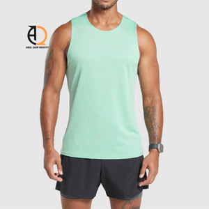 Gym Singlet Gym Wear Sleeveless Fitness Tank Top - Product Image 1