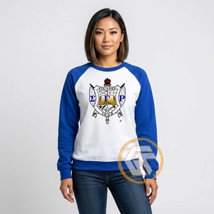 Sudadera de Alta Calidad Personalizada con Bordado de Sigma Gamma Rho, Frente Sólido de Algodón y Felpa, para Mujer, Estilo Sororidad Griega - Product Image 4