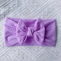 Nouveau-né bébé fille surdimensionné nœud haut noeud bandeau Turban Style accessoire de cheveux pour bébés