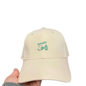 Classic Washed Look Embroidered <b>Summer</b> <b>Cap</b> Unstructured Dad Hat Made of Soft Cotton Twill Waterproof Sporty Style Puff Printing - Product Image 1