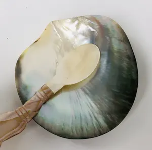 Hot Sale Mother of Pearl Plate and Spoon Good Choice MOP Shell Handmade Wedding Centerpieces Table Decorations from Vietnam
