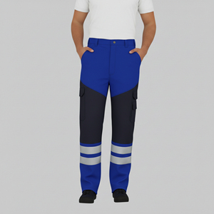 Pantalones de Seguridad para Hombre con Cinta Reflectante Impermeable de Alta Visibilidad CLASE 2, con Luces LED, Logotipo Personalizado, Estilo Hip Hop, para el Lugar de Trabajo - Product Image 5