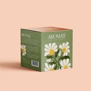 Petite boîte-cadeau de savon écologique personnalisée emballage en papier kraft pliable pour savon fait maison petite boîte de papier pliante personnalisable - Product Image 1