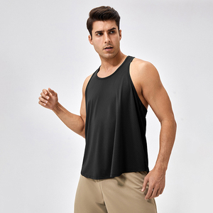 Camiseta Deportiva sin Mangas para Hombre, Compresión, Secado Rápido y Alta Elasticidad, Estilo Deportivo, Venta al Por Mayor - Product Image 3