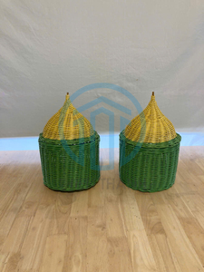 HOT Exquisite Handmade Rattan <b>Gift</b> <b>Box</b> for <b>Ramadan</b> Mubarak Elegant Eco Friendly Wicker Storage <b>Box</b> for Arabic Festival - Product Image 2
