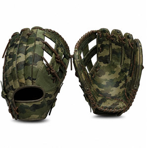 Gants de baseball personnalisés de haute qualité avec sangle en cuir souple et style sportif professionnel - Product Image 1