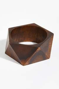 Bracelet Art Déco en Cuivre Écologique et Moderne, Artisanat Indien, Forme Irrégulière, Idéal pour Anniversaire et Taille Personnalisée - Product Image 3