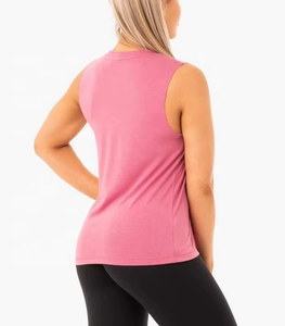 Proveedor de Camisetas sin Mangas para Mujer al por Mayor, Camiseta Deportiva de Verano, Ropa Deportiva para Yoga, Running, Gimnasio, Marca Privada OEM - Product Image 3