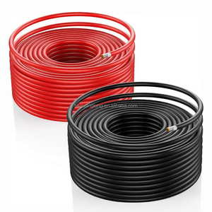 สายเคเบิลทองแดงหุ้มฉนวนสีแดงขนาด 6 มม.² สำหรับแผงโซลาร์เซลล์ 10AWG สายไฟ PV 1000V/1500V DC สำหรับระบบแผงโซลาร์เซลล์ - Product Image 3