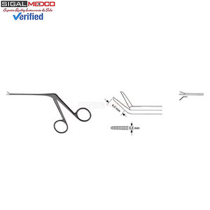 Instrumentos ORL: Pinzas para oído / Pinzas microquirúrgicas para pólipos de oído Mini McGee Alligator / Instrumentos de otología de SIGAL MEDCO - Product Image 2