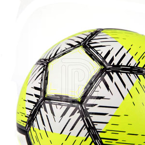 Ballon de football officiel en cuir personnalisé pour l'extérieur et l'intérieur, taille réglementaire, blanc, pour la plage, prix de gros - Product Image 3