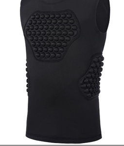 Protège-poitrine de boxe en cuir PU noir durable avec rembourrage protecteur pour l'entraînement en toutes saisons - Product Image 5