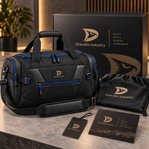 Waterproof Travel Duffel Bag Manufacturer Gym Duffle with Laptop Compartment Adjustable Shoulder Strap OEM Wholesale - Product Image 3