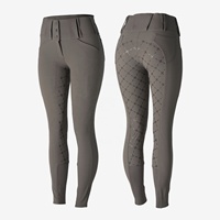 Culotte d'équitation pour femmes en silicone respirant, design tendance, luxe professionnel, style western, avec fermeture boutonnée et ceinture élastique
