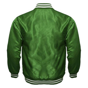 Mens Varsity <b>Jacket</b> Satin Polyester Retro Zip Casual Bomber <b>Jacket</b> <b>Lightweight</b> Streetwear Athletic Style Classic Letterman - Product Image 6