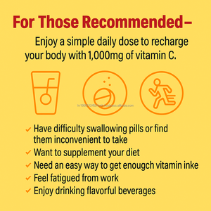 Tabletas efervescentes multivitamínicas OEM, mezcla de bebidas vitamínicas afrutadas para suplemento diario - Product Image 6