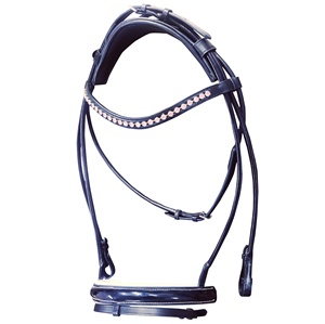 Brida para Caballo de Alta Calidad Hecha de Cuero Genuino HORSE EXIM HBR-193 - Product Image 3