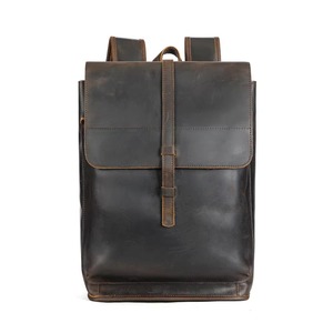 Mochila de Cuero Impermeable de Alta Calidad, Estilo Vintage, Antirrobo, para Portátil, de Cuero Genuino, LBP-0454 - Product Image 1