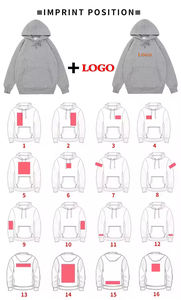 เสื้อฮู้ดฟลีซ 400gsm แบบสั่งทำพิเศษสำหรับผู้ชาย คอปกพับได้ ซิป ¼  แบบซิปครึ่งตัว เสื้อสเวตเชิ้ตเปล่า สไตล์สตรีทแวร์ ยูนิเซ็กส์ เสื้อพูลโอเวอร์ซิป ¼ - Product Image 4