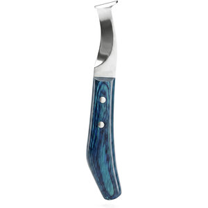 Cuchillos para Pezuñas de Acero Inoxidable con Certificación CE, Más Vendidos y de Alta Calidad, con Mango de Madera y Hoja Curva Afilada - Product Image 5
