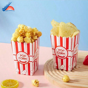 กล่องกระดาษใส่ป๊อปคอร์นแบบใช้แล้วทิ้งพร้อมพิมพ์โลโก้ตามสั่ง - Product Image 4