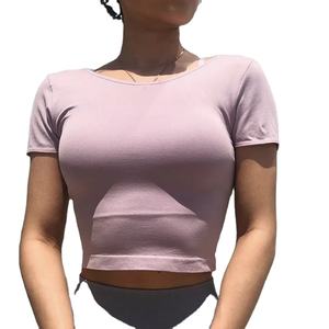 T-shirts courts pour femmes en coton 100% personnalisés, taille oversize, style streetwear, manches courtes, confortables. - Product Image 1