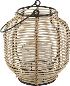 Vintage Handmade Boho <b>Rattan</b> Heat Resistant Candle Holder Natural Wicker <b>Lantern</b> Wedding Table Decor Romantic Centerpiece Home - Product Image 2