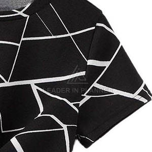 T-shirts crop top rayés de qualité supérieure à manches courtes amples et respirants pour femme – Collection été 2026 - Product Image 6