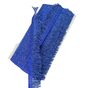 Colorful 1.5-Inch Wide Polyester Fibre Tassel <b>Lace</b> Bullion Fringe Trim Garment & <b>Curtain</b> Decorative Accessories Wholesale Deals - Product Image 1