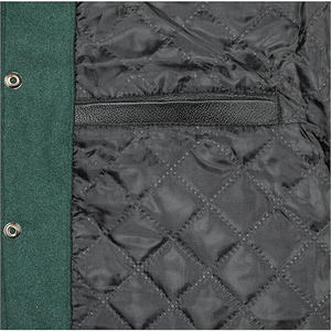 Veste respirante décontractée style universitaire à blocs de couleur boutonnée pour le printemps et l'automne, idéale pour le baseball et l'école - Product Image 5