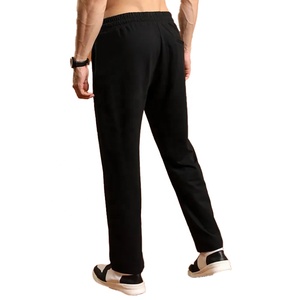 Pantalon de survêtement personnalisé pour homme – Style décontracté chic, idéal pour la gym et le sport en extérieur – Pantalon uni teint - Product Image 4