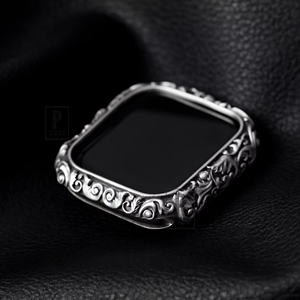 Caja de Reloj de Lujo con Incrustaciones de Diamantes Moissanite, Chapada en Oro Blanco, Estilo Hip Hop, Bisel Personalizado para Reloj de Hombre - Product Image 3