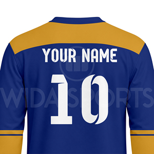 Custom Men's Ice Hockey Jersey Pant Set Professional Hockey Uniform Breathable Moisture Wicking Eco-Friendly Sublimation Printed - Product Image 5