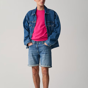 <b>Men</b> <b>Jean</b> Shorts Oem Odm Factory Price Comfortable Durable Summer Casual Wear Manufacturer - Product Image 2