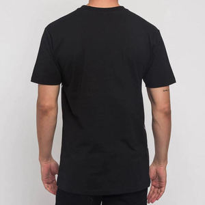 T-shirts pour hommes de haute qualité, col rond, séchage rapide, poids lourd, personnalisables, service OEM, 100% polyester/coton, manches courtes - Product Image 3