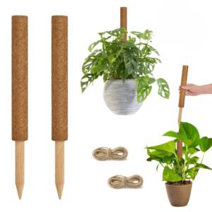 Nouveaux bâtons de cocotier et poteaux en fibre de coco 2026 pour support de plantes d'intérieur et d'extérieur, idéaux pour les plantes grimpantes de jardin, en provenance du Vietnam - Product Image 4