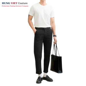 T-shirt en coton vietnamien de qualité supérieure OEM pour l'exportation Logo sérigraphie personnalisé Hommes Femmes T-shirt de base unisexe - Product Image 3