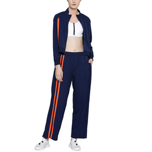 Wholesale Women Tracksuits Ladies Fashionable Breathable Plain Cotton Tracksuit Women Latest Design tracksuit for women - Product Image 1