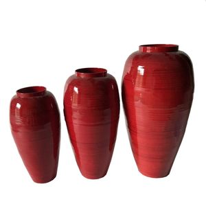 Bamboo <b>Vase</b> for Living Room Handmade Natural Bamboo Flower <b>Vase</b> Eco Friendly Home Decor Sustainable Decorative Bamboo <b>Vase</b> - Product Image 3