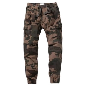 Custom Logo Streetwear Oversized Cheap Cargo Trousers Men <b>Stacked</b> <b>Joggers</b> Sweats Men Sweatpants Pants With Pockets - Product Image 1